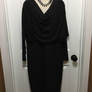 Black long sleeve Cocktail Dress